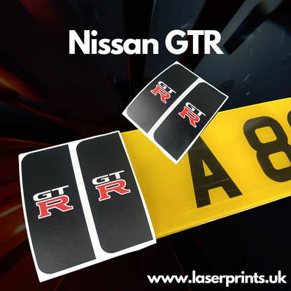 Adhesive Number Plate Sticker Badges