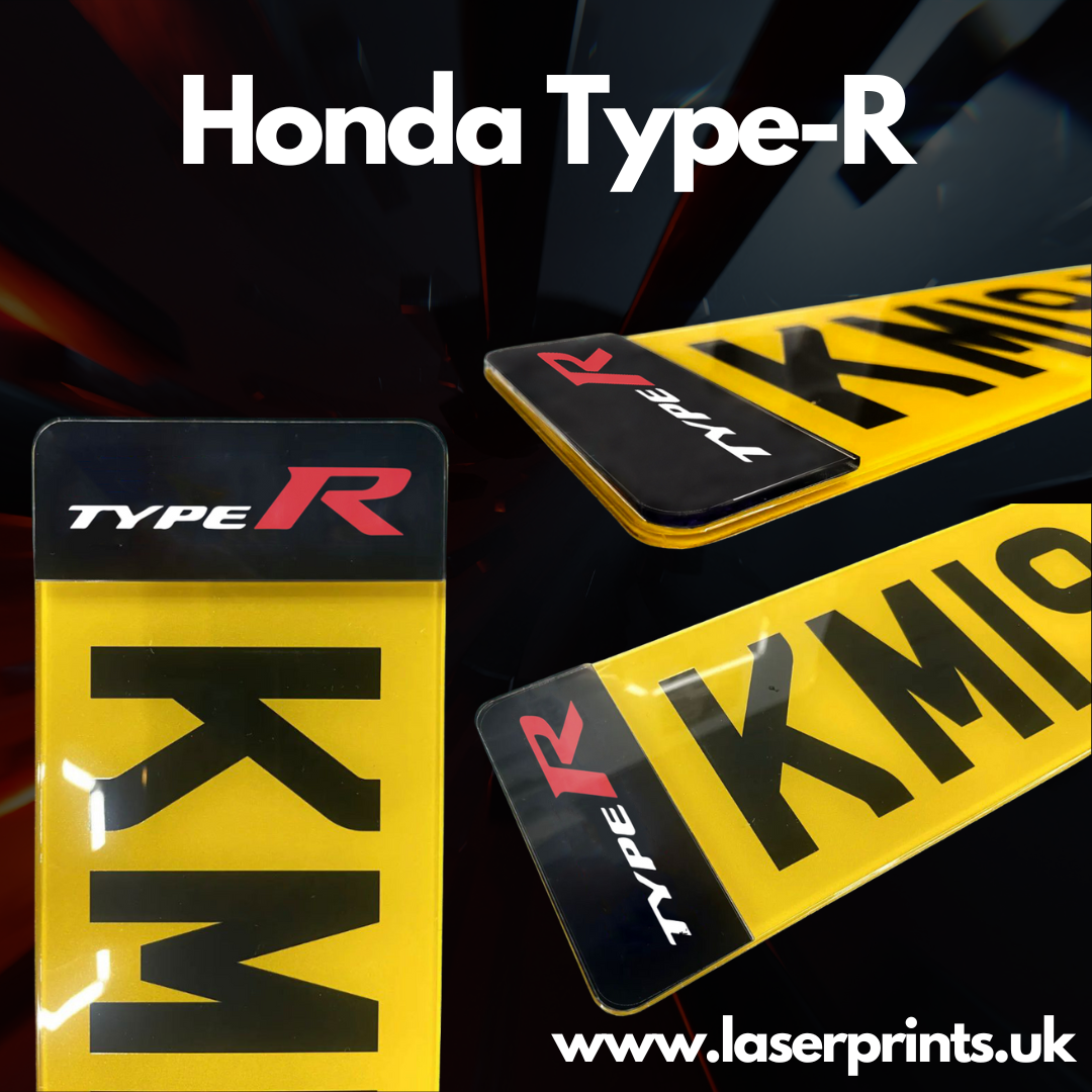 4D Number Plate Badges