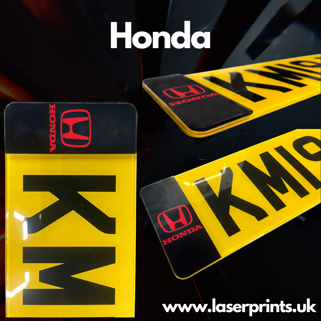 4D Number Plate Badges