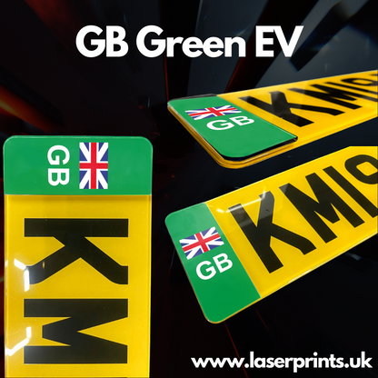 4D Number Plate Badges